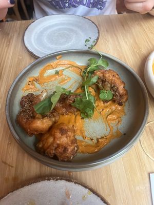 Cauliflower wings  at Madre in Amsterdam