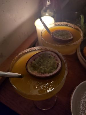 Frozen señorita at Madre in Amsterdam
