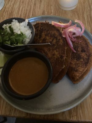 Tacos! All vegan  at Madre in Amsterdam