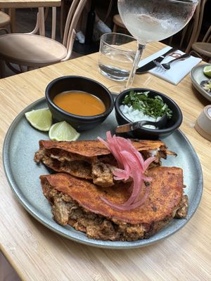 Birria Tacos  at Madre in Amsterdam