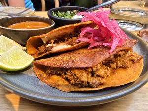 Quesatacos at Madre in Amsterdam