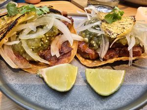 Tostada at Madre in Amsterdam