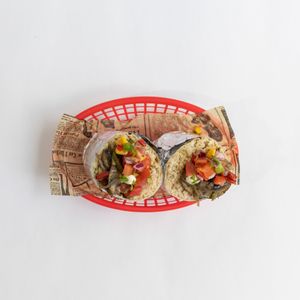 Burrito de verduras salteadas  at Janari in Ciudad Real