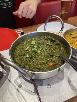 Saag Punjabi   at Samrat Indian Restaurant in Amsterdam