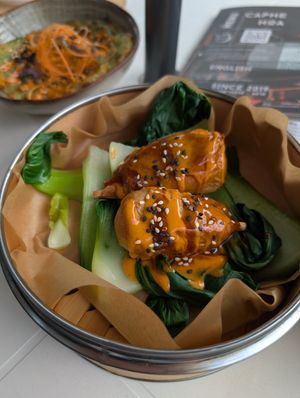 5-star fake chicken legs ✨✨✨✨✨ at Caphe HOA 1 in Berlin