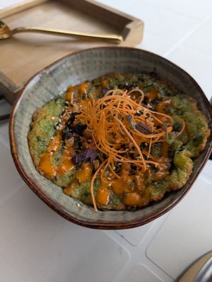 Amazing flavour for this savoury pancake at Caphe HOA 1 in Berlin