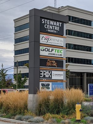 Driveway entrance at Chickpeace Zero Waste Refillery in Kelowna