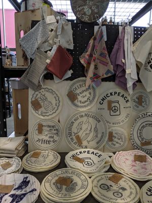 Bowl covers at Chickpeace Zero Waste Refillery in Kelowna