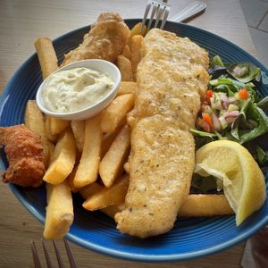 Vegan fisherman’s basket  at Stand By Me in Canberra