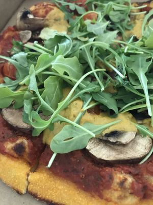 pizza at Heartbeet in Houston