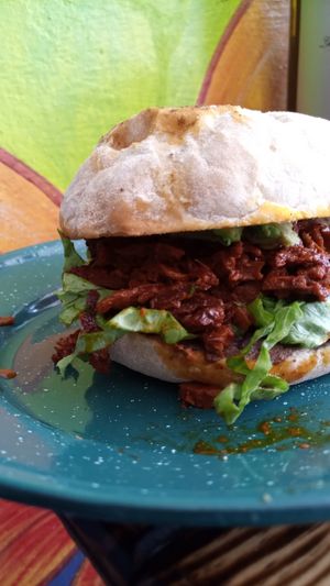 Pambazo de pibil at Malas Hierbas - Maybe closed in Xalapa