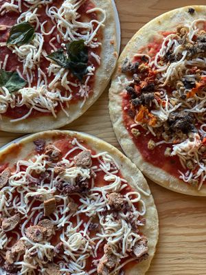 Vegan selections  at Passione Emporio on 5th in Berkeley