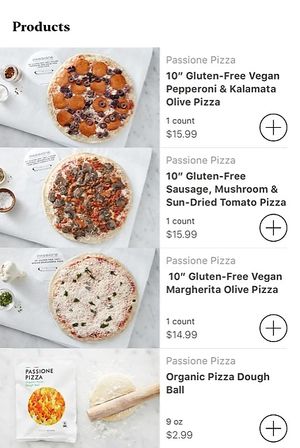 Now Passione Plant base pizza are available on #GOODEGGS  at Passione Emporio on 5th in Berkeley