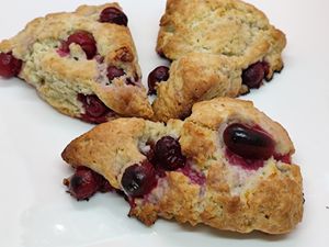 Orange Cranberry Scones at Bready or Not in Dongguan