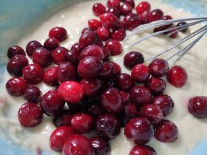 Look at that delicious muffin batter! at Bready or Not in Dongguan