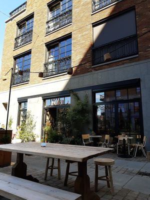 Outside at Kula in Rotterdam