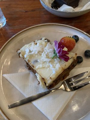 Carrot cake  at Kula in Rotterdam