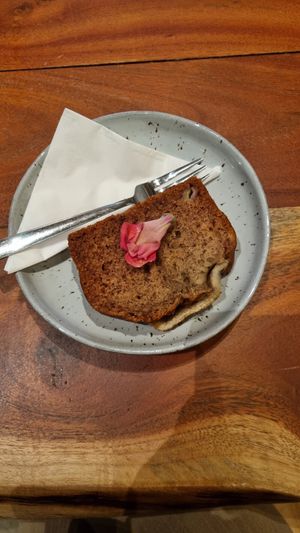 Banana bread at Kula in Rotterdam