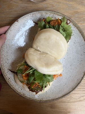 bao buns  at Fach Bistro in Bratislava
