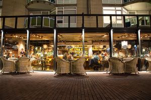 outside at De Vrienden van de Burgemeester in Zoetermeer