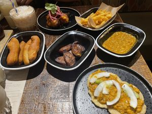 All the small plates    at Turtle Bay in Birmingham