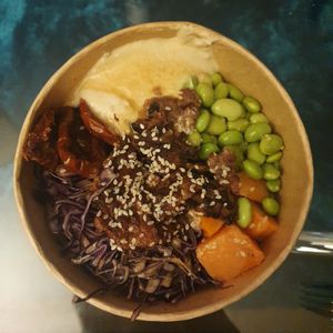 Kobe bowl (takeout) at Theory in Levallois-perret
