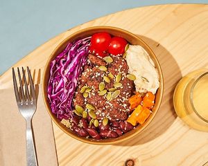 Notre Kobe Satay Bowl 🥣 at Theory in Levallois-perret