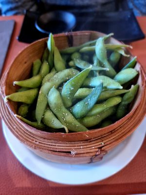 Edamame at Marpha Sushi & Nepali Kitchen in Bruges