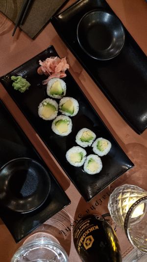 Avocado maki at Marpha Sushi & Nepali Kitchen in Bruges