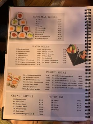   at Marpha Sushi & Nepali Kitchen in Bruges