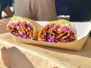 Seitan Doner Kebab 🥙 at Vegan House in Chester