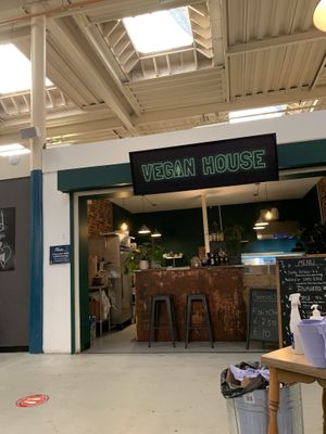 At the market   at Vegan House in Chester