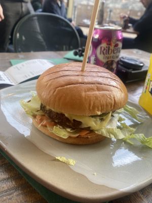 Burger   at Vegan House in Chester