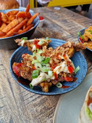 Southern fried bites at Vegan House in Chester