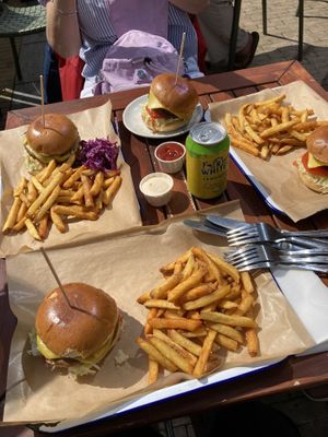 Burgers  at Vegan House in Chester