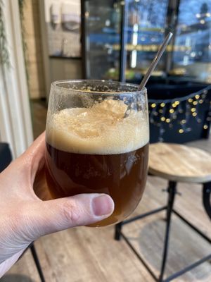 Espresso tonic (secret drink, not on the menu, ask for it)! at Café Bota in Tubingen