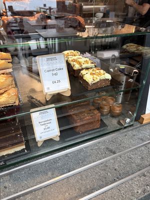 Vegan cakes  at Windermere Jetty Cafe in Bowness-on-windermere