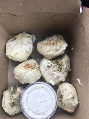 Jalapeño poppers  at Pi Vegan Pizzeria in Seattle