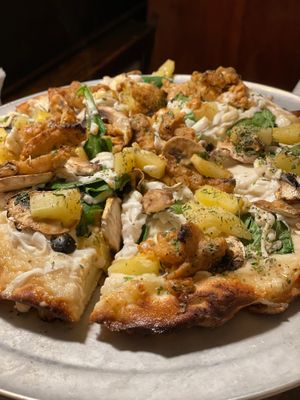 Thai Chik’n Pizza at Pi Vegan Pizzeria in Seattle