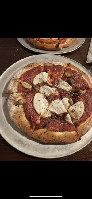 This was good, but not nearly as good compared to the potato pizza.. the cheese is just so drastically different already  at Pi Vegan Pizzeria in Seattle