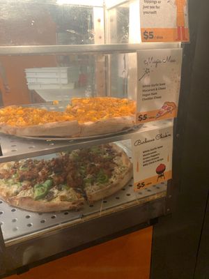 Slices  at Pi Vegan Pizzeria in Seattle