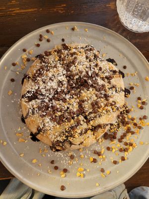 Cookie pizza 😋😋😋 at Pi Vegan Pizzeria in Seattle
