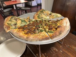   at Pi Vegan Pizzeria in Seattle