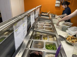 Vegan Prepdeck  at Pi Vegan Pizzeria in Seattle