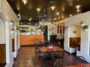 Dining Room  at Pi Vegan Pizzeria in Seattle