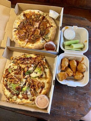   at Pi Vegan Pizzeria in Seattle