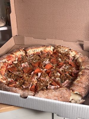   at Pi Vegan Pizzeria in Seattle