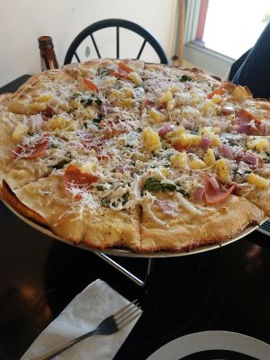 Tropic Thunder Pizza at Pi Vegan Pizzeria in Seattle