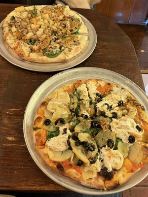   at Pi Vegan Pizzeria in Seattle