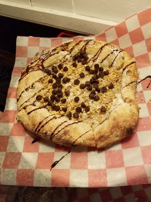 Cookie Pizza at Pi Vegan Pizzeria in Seattle